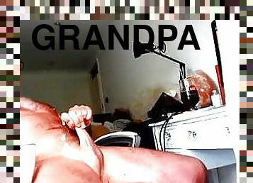 pai, masturbação, amador, gay, ejaculação, webcam, paizinho, avô-grandpa, urso