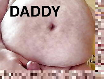 Hot big belly daddy big cum