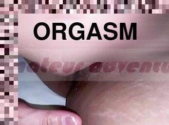 asiático, orgasmo, cona-pussy, amador, adolescente, excitante, oral, molhado, realidade