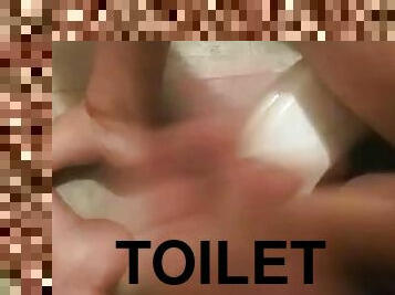 horny, toilette, percé