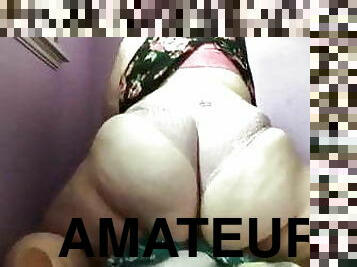 cul, grosse, amateur, belle-femme-ronde, joufflue, butin, britannique