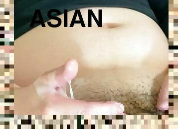 asien, masturbieren, dilettant, beule-schuss, homosexuell, japanier, allein, bisexuell