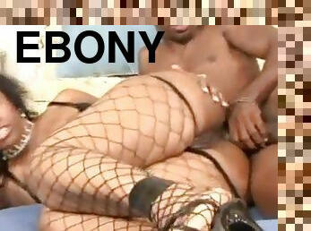 culo, anal, negra-ebony, coche