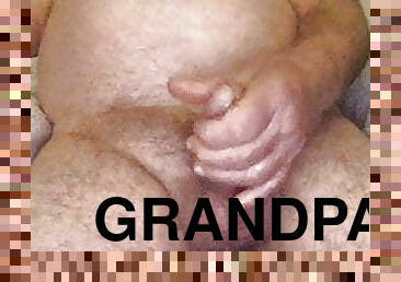 grandpa cum on webcam