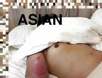 asia, handjob-seks-dengan-tangan-wanita-pada-penis-laki-laki, hotel