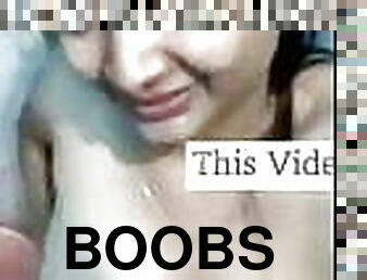 Today Exclusive-Hot Girl Showing Her Boobs...