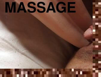 clito, grosse, énorme, masturbation, chatte-pussy, jouet, massage, belle-femme-ronde, secousses, gode