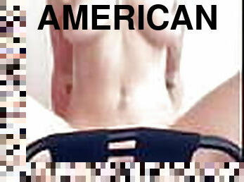 payudara-besar, mastubasi, vagina-pussy, mainan, berambut-pirang, webcam, amerika, seorang-diri, basah