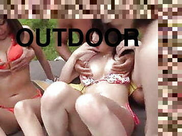 Outdoor Japanese sex for teen Ai - More at Japanesemamas.com