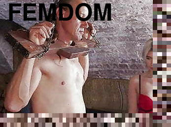 sadomasoquismo, esclava, bondage, humillación, dominación, dominación-femenina