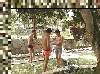 masturbación, orgía, delgada, anal, mamada, gay, sexo-en-grupo, trío, familia, gay-joven