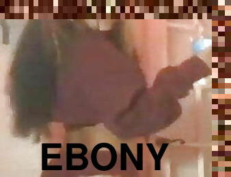 Ebony Shakes Her Ass On Instagram Live