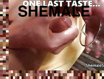 EAT SHEMALE CUM HYPNO CEI TRAINER PART 3