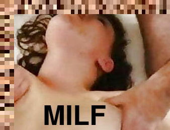 fru, cumshot, milf, gruppknull, bbw, sväljer, dubbel, ansiktssprut, sprut, förnedring