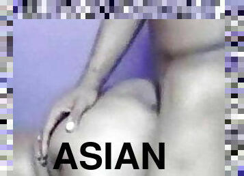 asiatique, cul, levrette, anal, énorme-bite, maman, indien