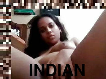 gros-nichons, chatte-pussy, indien, doigtage, naturel