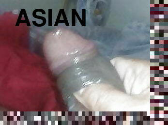 asiático, masturbação, tiro-ao-alvo, pénis-grande, interracial, gay, punheta, preto, ejaculação, sozinho