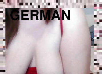 grosse, masturbation, anal, milf, jouet, allemand, belle-femme-ronde, joufflue, européenne, euro