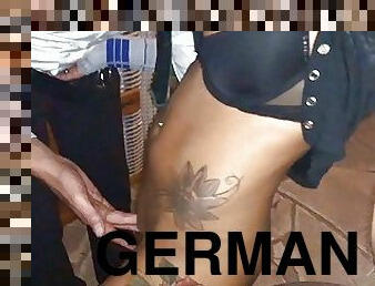 Stranger Licks German Party Girl Public Directly in the Club