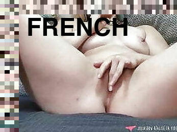 french amateur masturbates and squirts