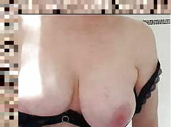 tetas-grandes, pezones, amateur, maduro, juguete, británico, natural, consolador, pechugona, tetas