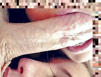 amateur, menghisap-zakar, zakar-besar, pornstar, kompilasi, pov, putih, zakar