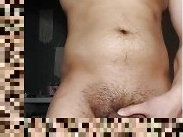 asiatisk, hårig, masturbation, bröstvårtor, amatör, cumshot, gigantisk-kuk, gay, juckande, sprut