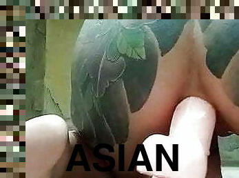 asiatisk, store-patter, onani, gammel, anal, legetøj, thailænder, 18-årige, ældre, brunette