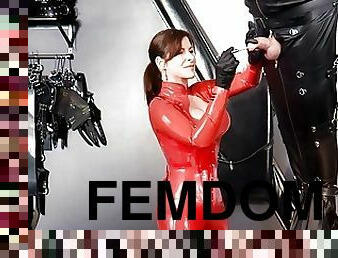 Femdom Ballbusting with the Baroness Essex