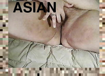 aasialainen, valtava, masturbaatio, orgasmi, milf, äityli, isot-upeat-naiset, amerikkalainen, dildo