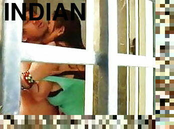 mandi, gadis-indian, mandi-shower