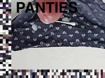 Another cum on her panties