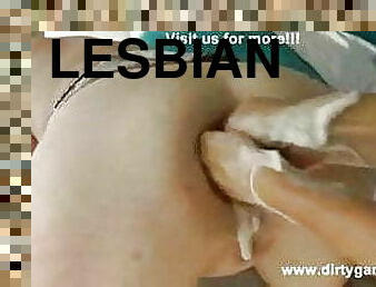 nyrkkinainti, kypsä, lesbo-lesbian, tuhma, brutaali, yhdyntä-penetrating