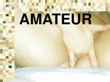 clito, poilue, masturbation, orgasme, chatte-pussy, giclée, amateur, maison, latina, couple