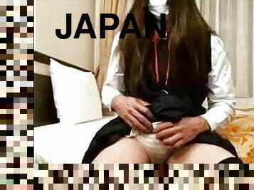 asiático, masturbación, colegiala-schoolgirl, amateur, juguete, gay, japonés, consolador