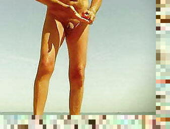 amateur, gay, plage