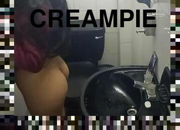 öffentliche, creampie