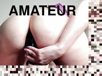 rumpe, feit, amatør, anal, leke, bbw, ludder, dildo, alene