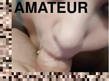 amateur, fellation, branlette, couple, point-de-vue, petite-amie