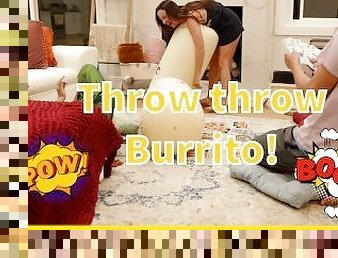 Playing Throw Throw Burrito With Adriana Chechik