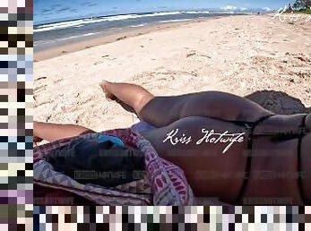 Who would be your reaction if you saw me like this on the beach looking cute in my micro bikini?