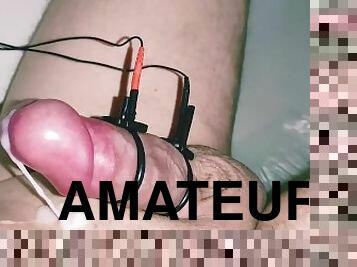 bad, masturbation, amatör, cumshot, gigantisk-kuk, leksak, avrunkning, sprut, ensam, kuk