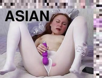 azijski, mladoženja, masturbacija, orgazam, amaterski, drkanje, duplo, crvenokose, fetiš, sami