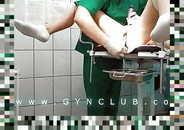 doktor, bdsm, kamera, voyeur, fetišistické, zväzovanie, klub, gynekologická-prehladka