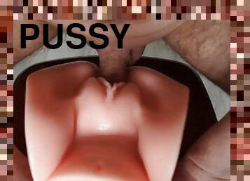 masturbation, chatte-pussy, jouet, vagin, juteuse