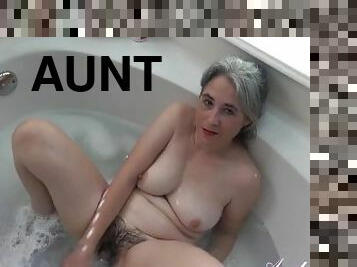 Aunt Judy's - Bath Time with 48yo Real Texas Amateur Grace