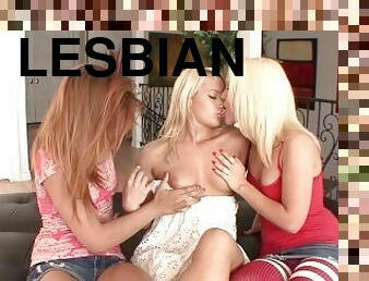 gros-nichons, masturbation, écolière, lesbienne, ados, trio, collège, blonde, naturel, percé