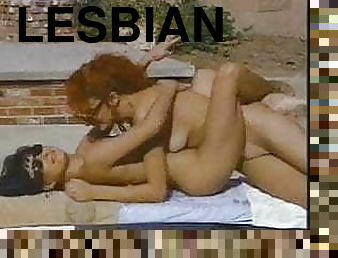 lésbicas, estrela-porno, vintage, clássico, retro