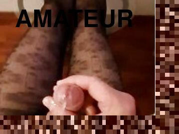 amateur, ejaculation-sur-le-corps, énorme-bite, branlette, ejaculation, mignonne, sperme, fétiche, bite