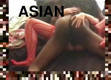 asia, vagina-pussy, muncrat, pasangan, pelacur-slut, bersetubuh, pakaian-dalam-wanita, ketat, alat-mainan-seks, kecil-mungil